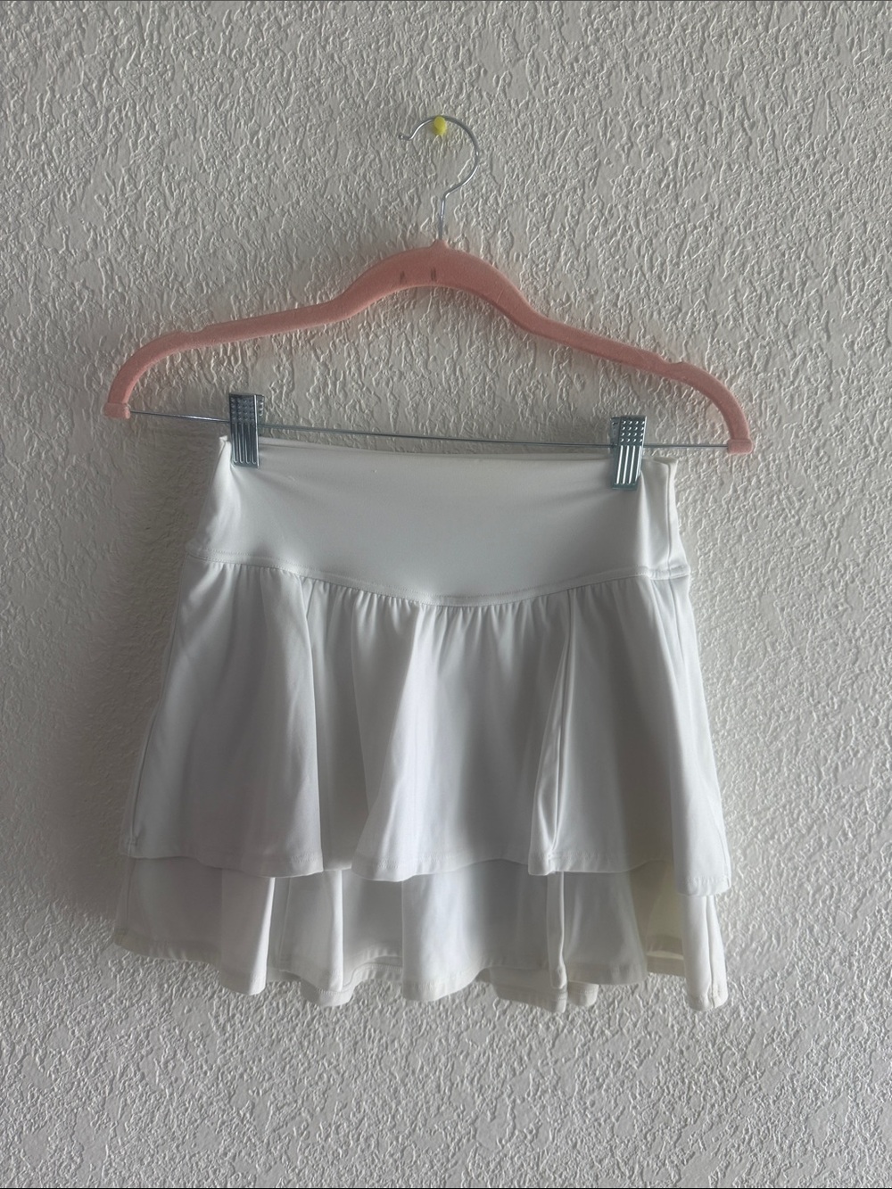 Gilly Hicks White Layered Skirt